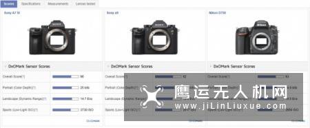 高感王者  DxO公布索尼A7III传感器成绩